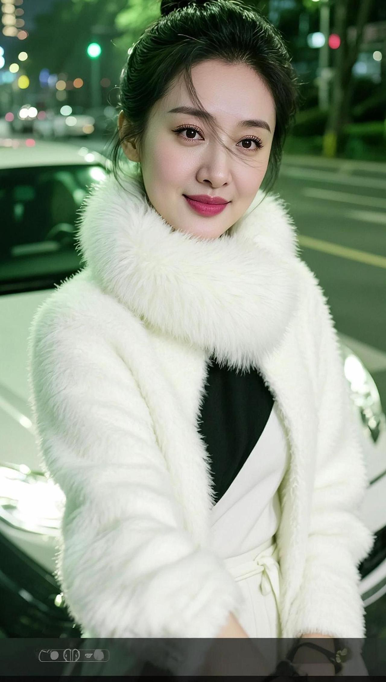 AI都市夜拍 抖音ai创作