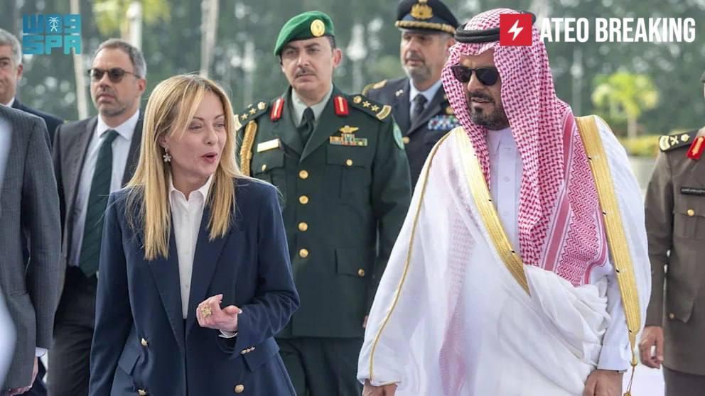 意大利总理乔治娅·梅洛尼创下历史纪录，成为首位踏足波斯湾地区的欧盟与北约领导人。