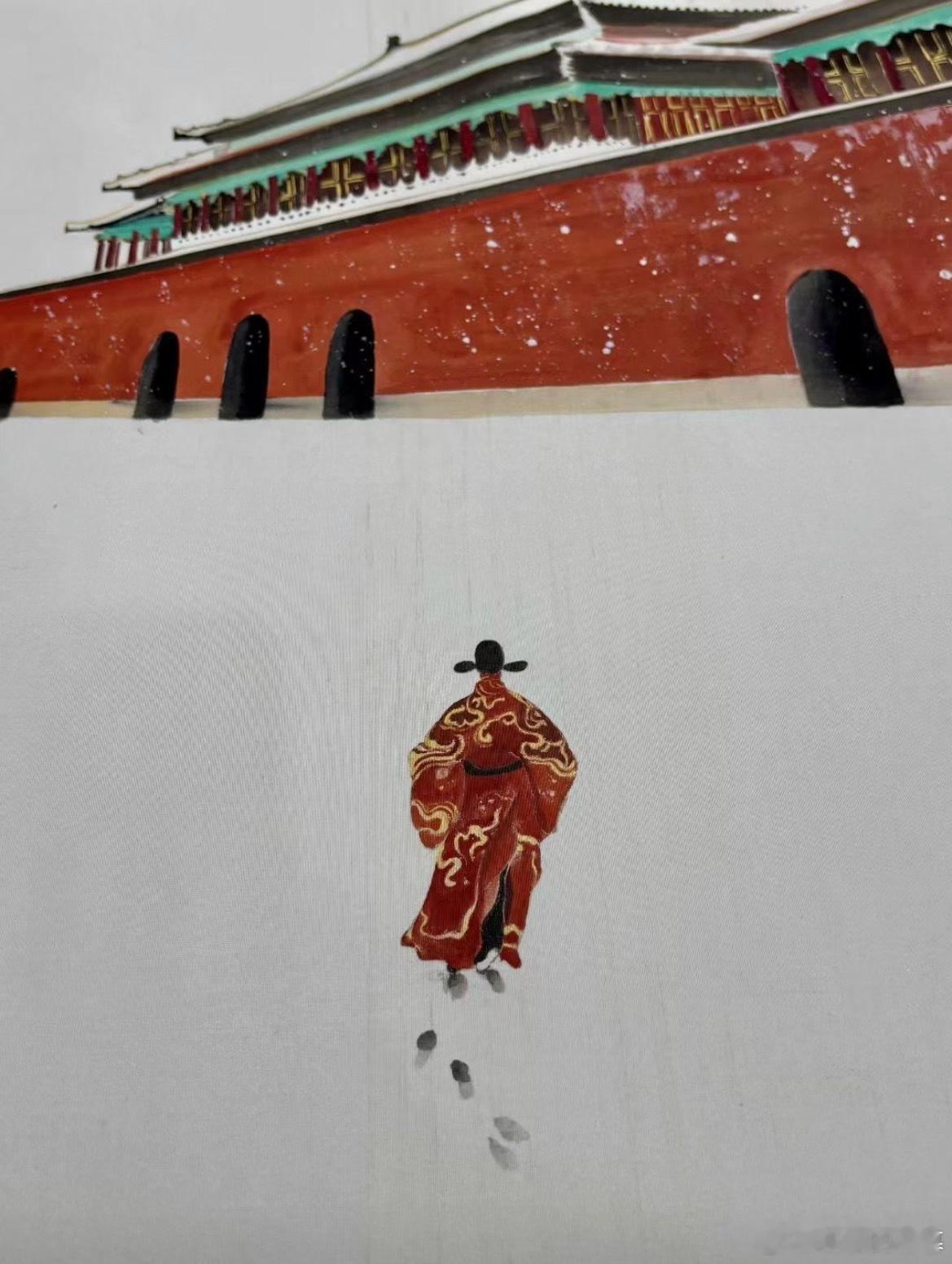 上班路上是这样的 