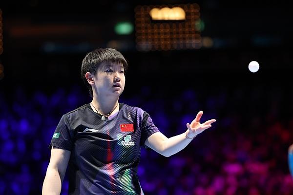 孙颖莎王曼昱晋级世界杯女单8强
 
4月2日，2026年国际乒联男子及女子单打世