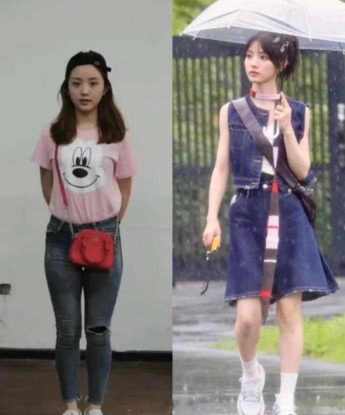 别的不说当明星这个身材变化真是的吃多少苦啊 