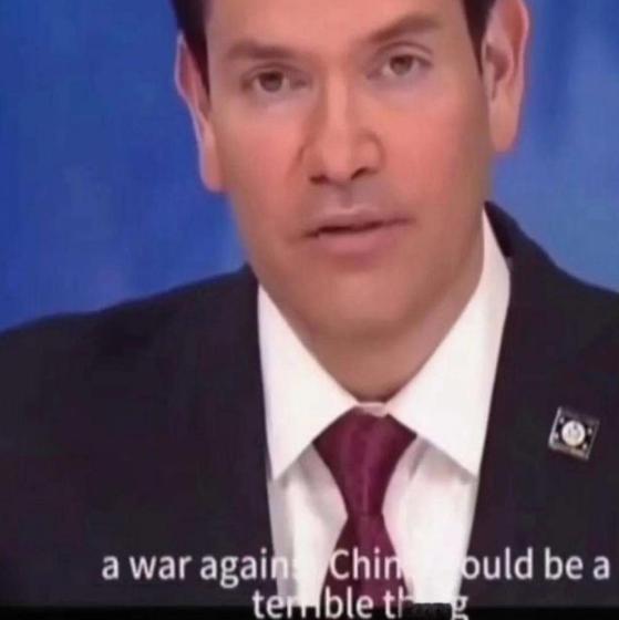 美国女议员直接问国务卿卢比奥：“要是现在和中国开打，美国能赢吗？”卢比奥的回答很