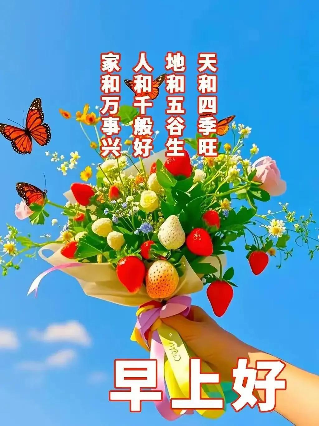 平安與你不離不棄，
快樂和你朝夕相處，
好運隨你日月同行，
健康伴你春夏秋冬，