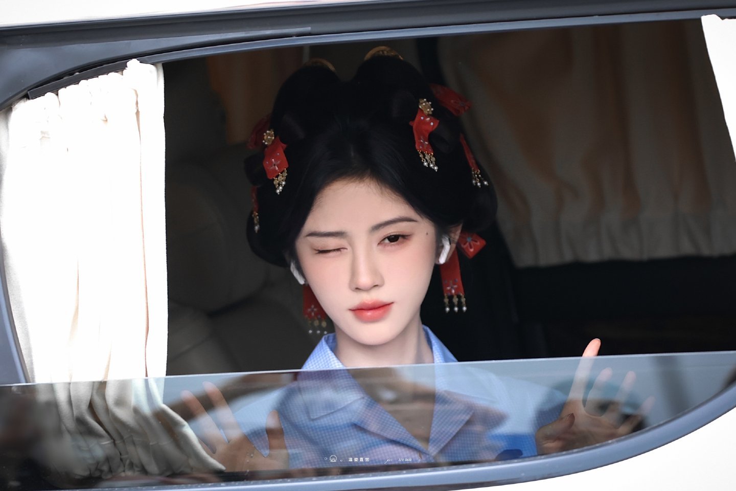 想给这个美萌小鞠一键换头饰 ​​​