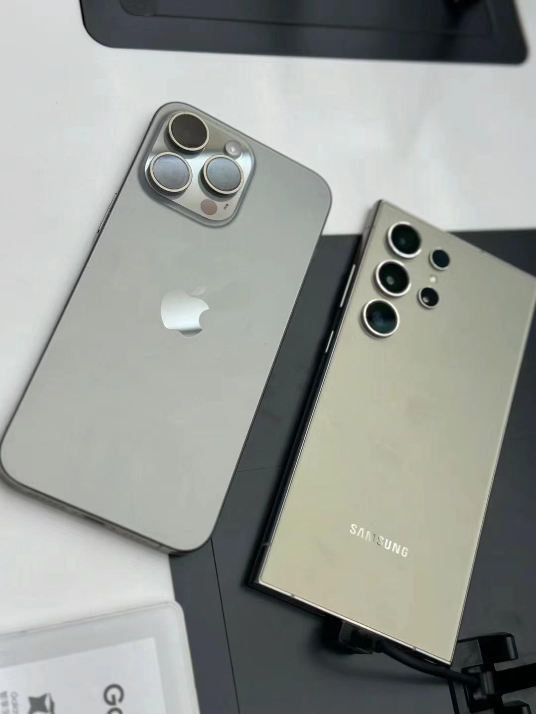 那问题来了，三星S24 Ultra和iPhone15 ProMax怎么选？两个都