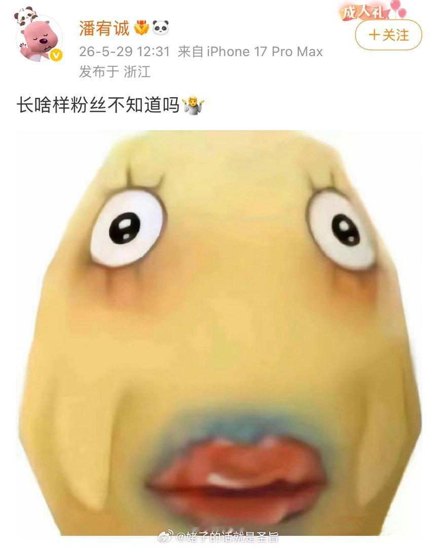 潘宥诚这样只会让路人觉得很low…… 