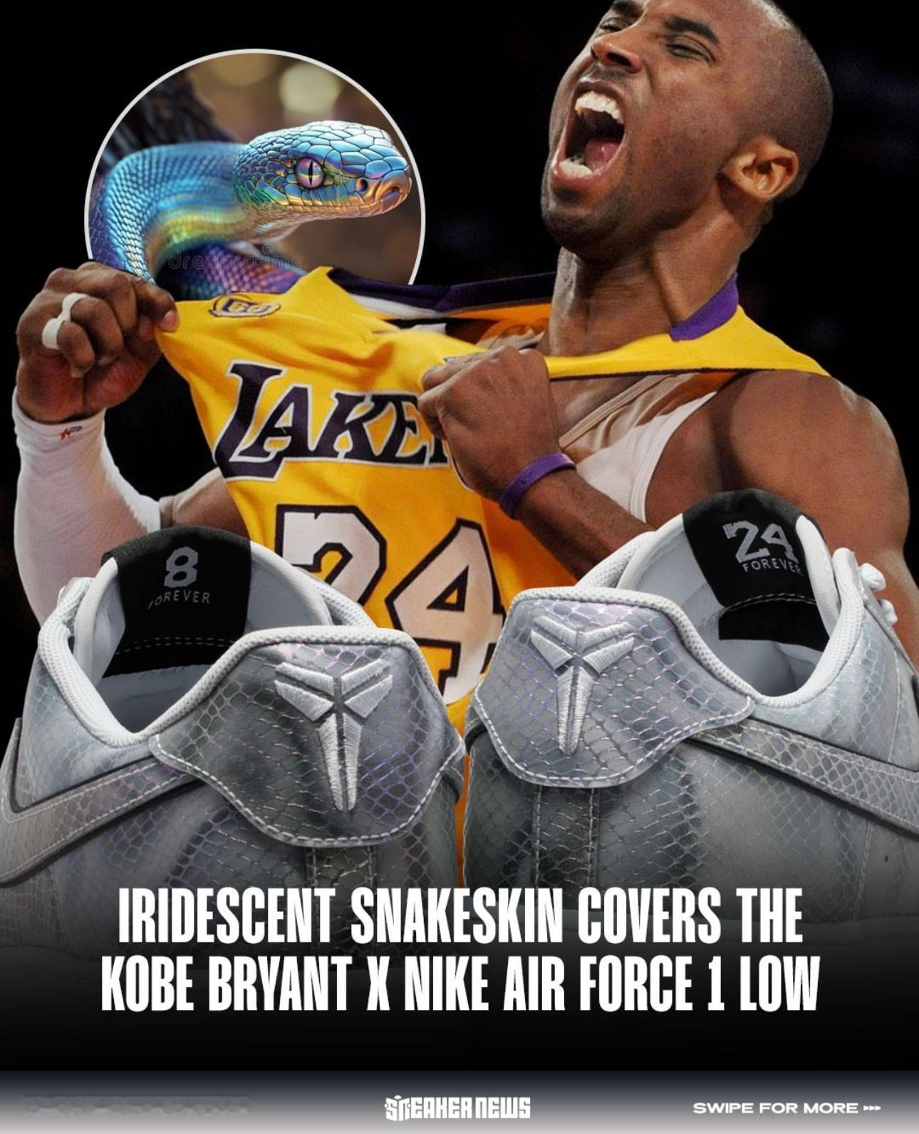 科比联名空军一号再添新配色！有点帅啊！ 