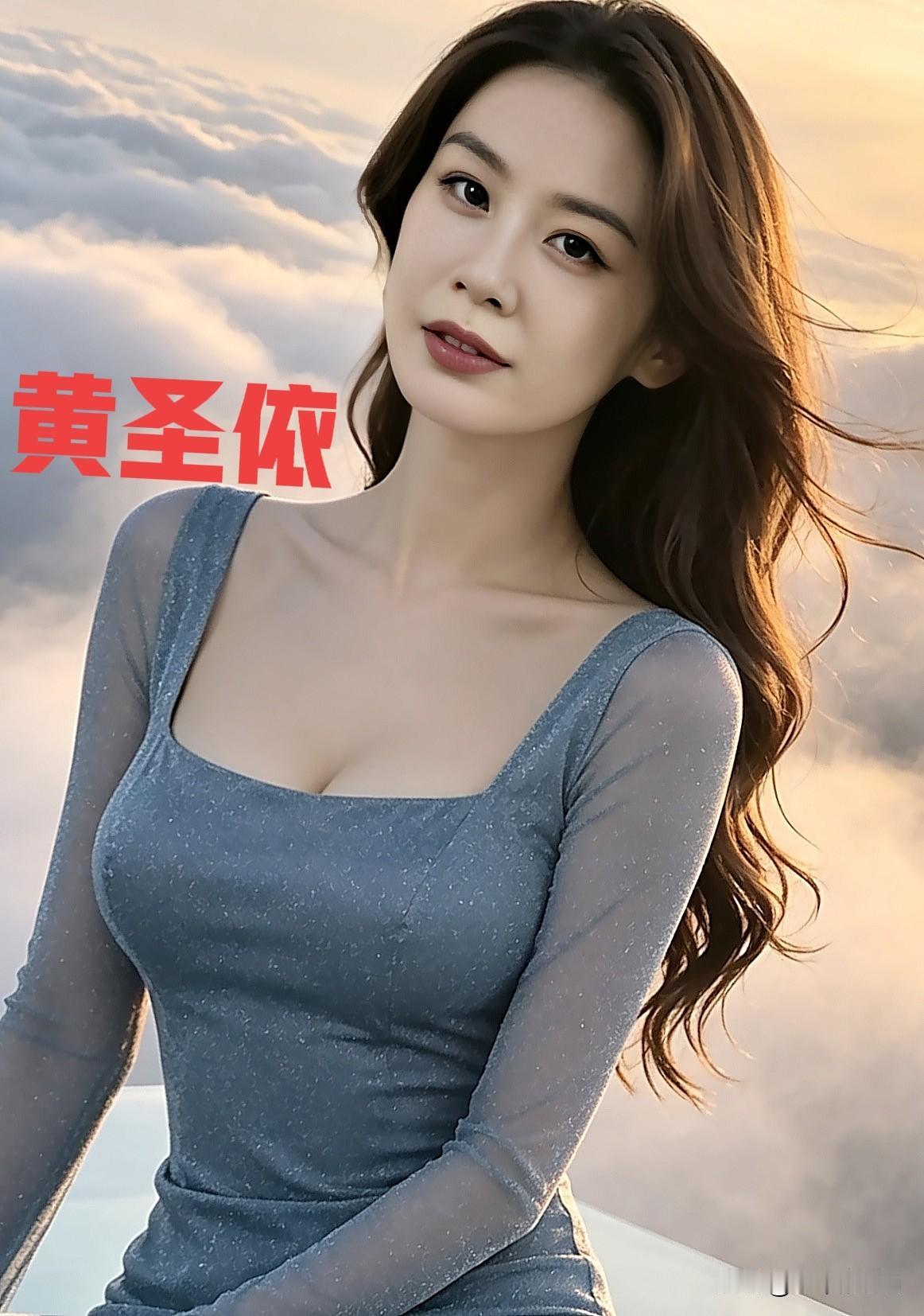 黄圣依灰色造型惊艳绝伦气质优雅性感妩媚让人眼前一亮  女明星 气质女明星