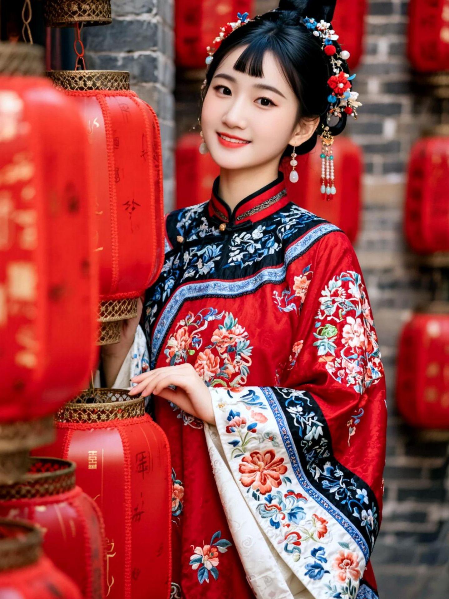 AI晋商少奶奶写真