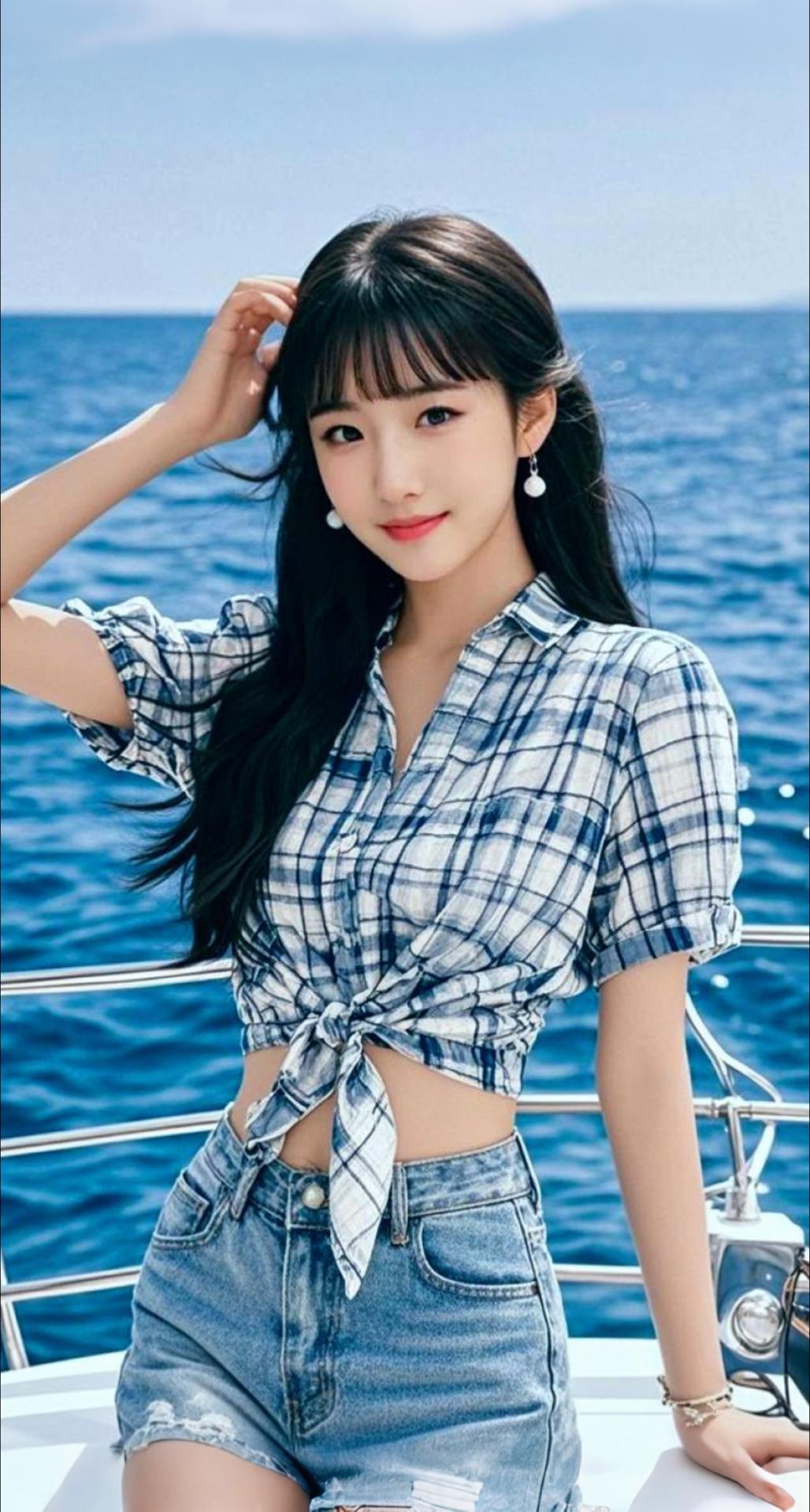 AI扩图 AI海畔随拍