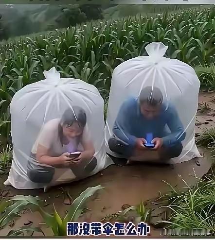 我不信，坐在这袋子里面不憋的慌