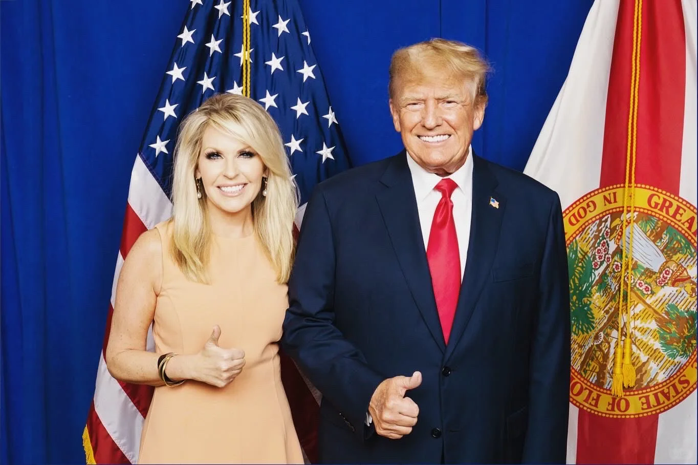 Monica Crowley：我非常荣幸被唐纳德·J·特朗普总统提名担...