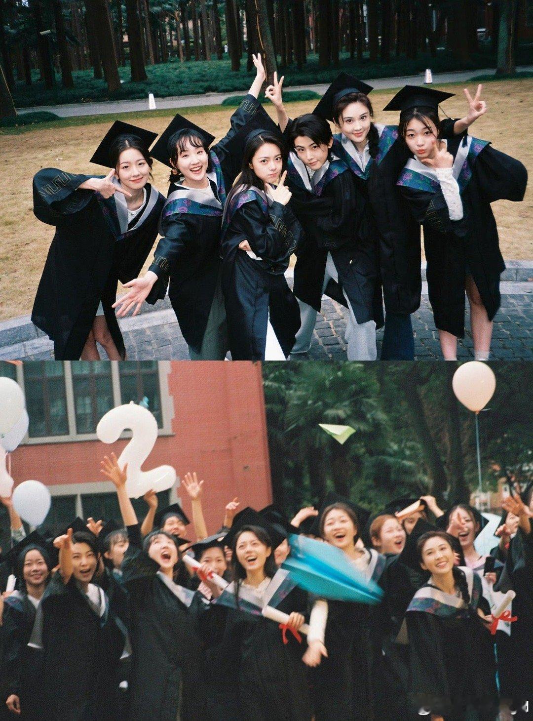 赵今麦晒聂曦光毕业时光 赵今麦晒出的不只是聂曦光的毕业照，更是一代人的青春记忆。