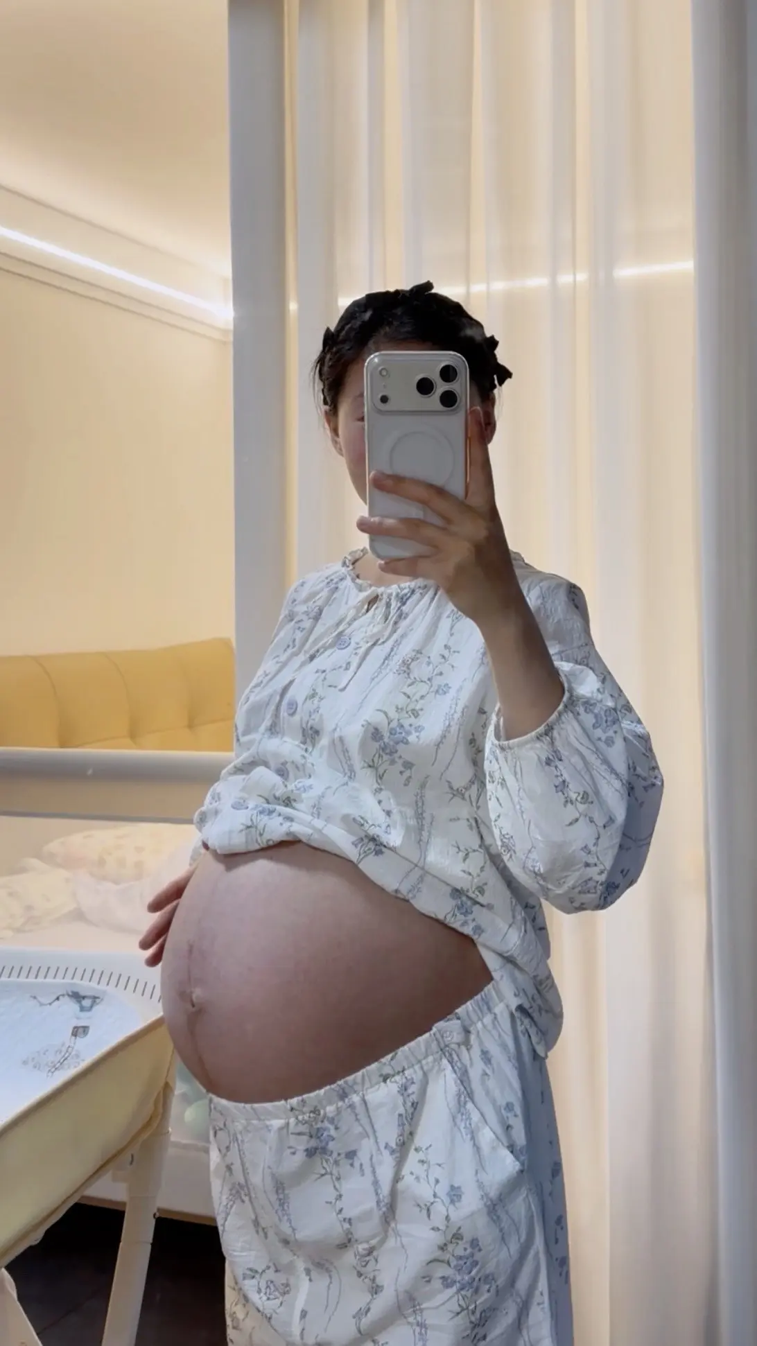 足月大孕妇孕晚期日常补剂分享，整个孕期到现在涨了22斤小宝还偏大，小宝...