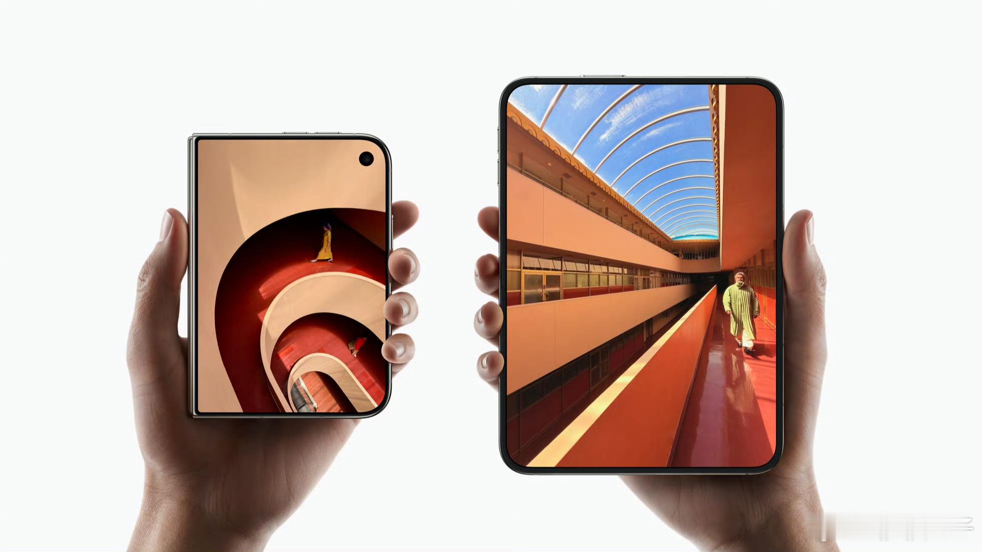 iPhoneDuo 折痕  作为苹果第一代折叠机，折痕控制属于旗舰主流水平了，和