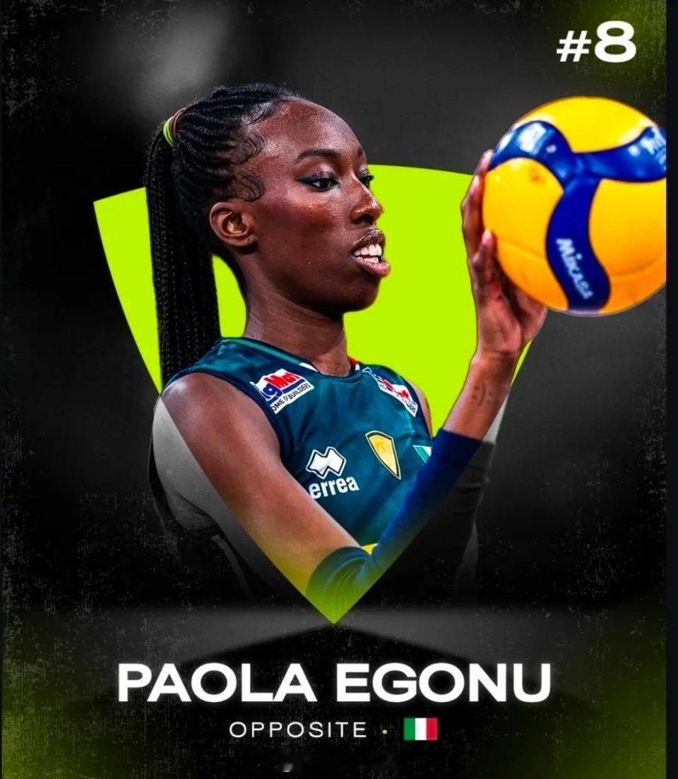 女排世界女排新闻 年度十大球员之：8️⃣埃格努🇮🇹 
