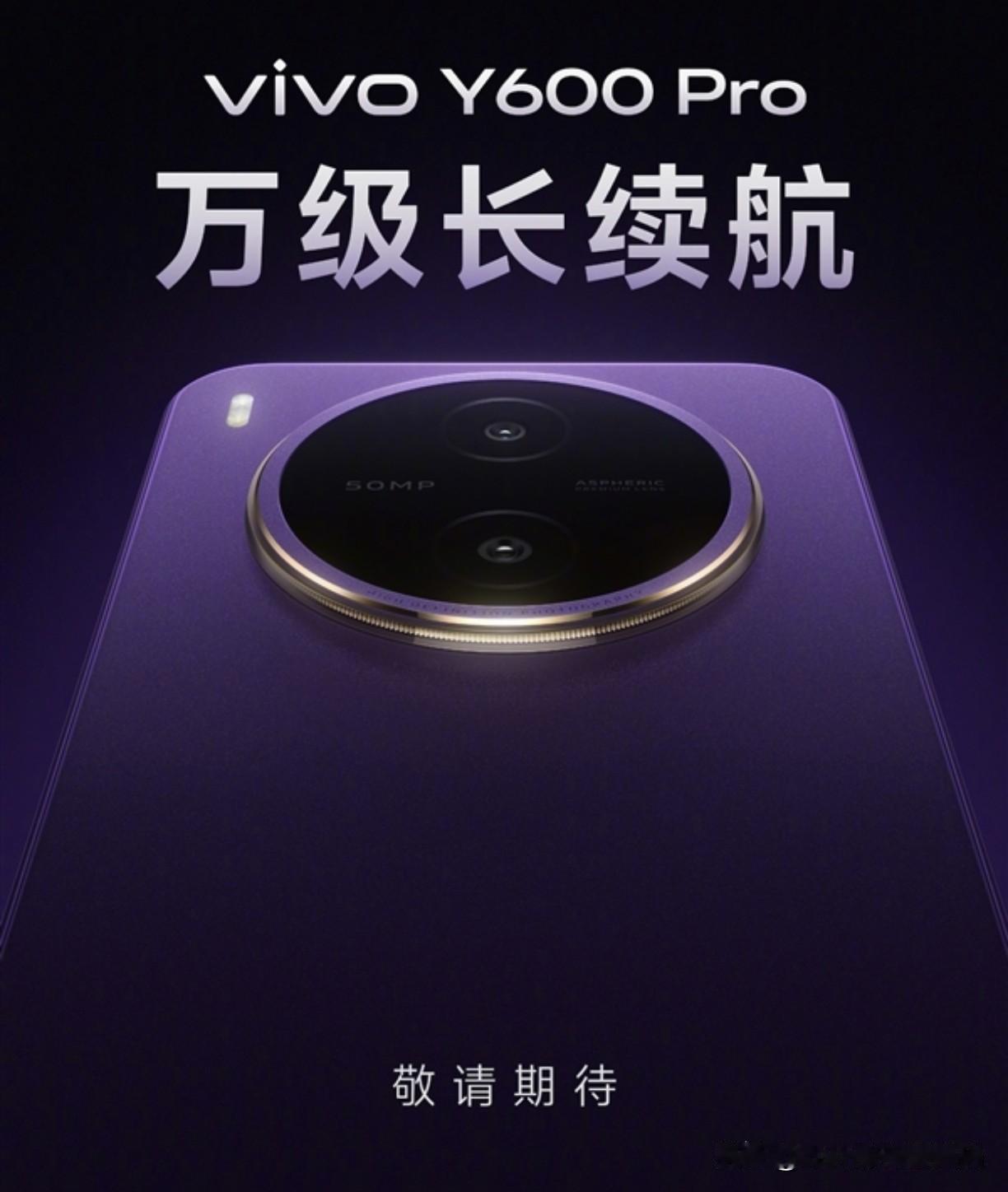 4月17日，vivo正式官宣新机Y600 Pro，该机为vivo首款搭载1000