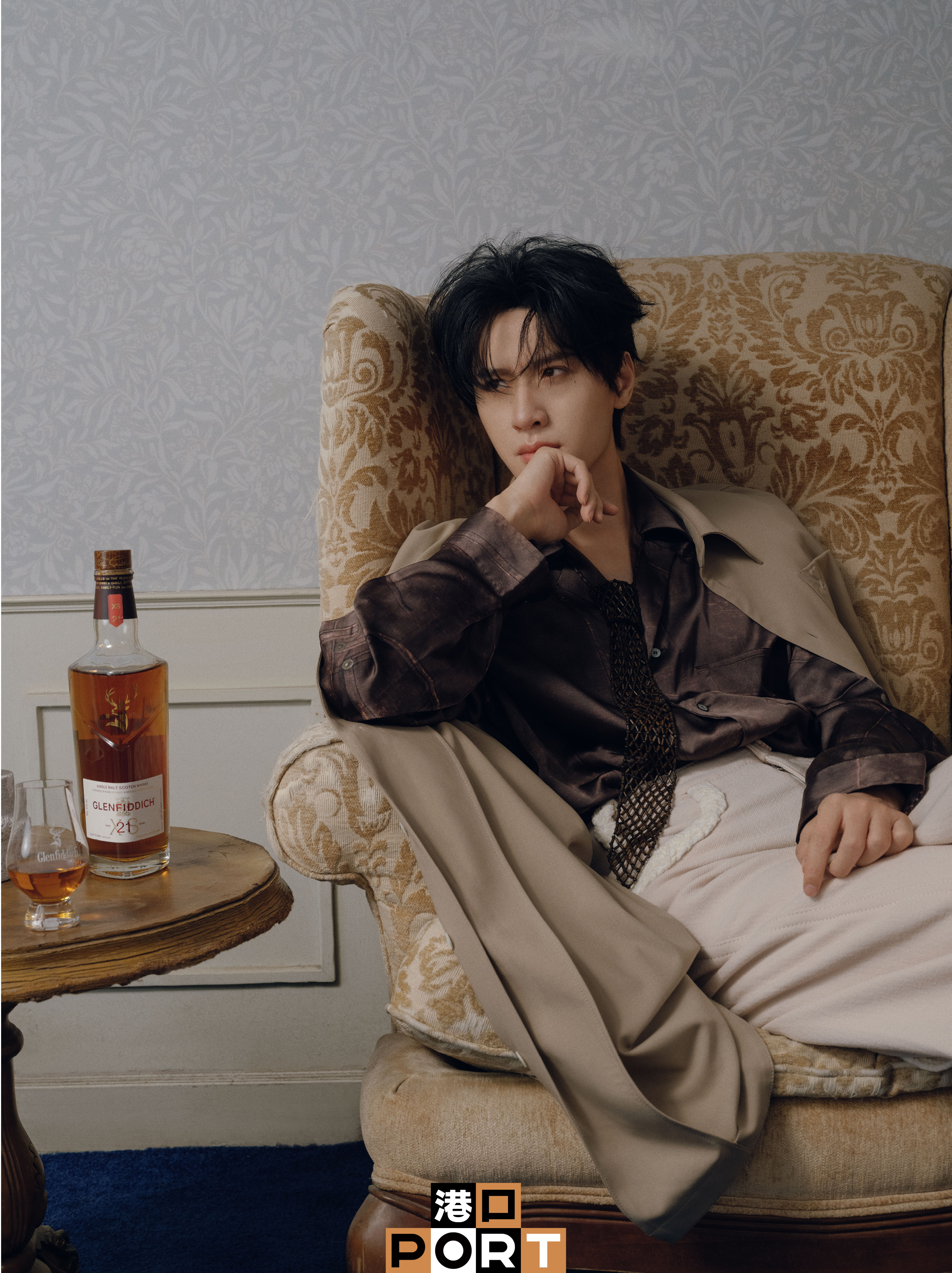 展轩展轩石头开花的季节展轩PORT封面style大片展轩登上PORT封面，石头开