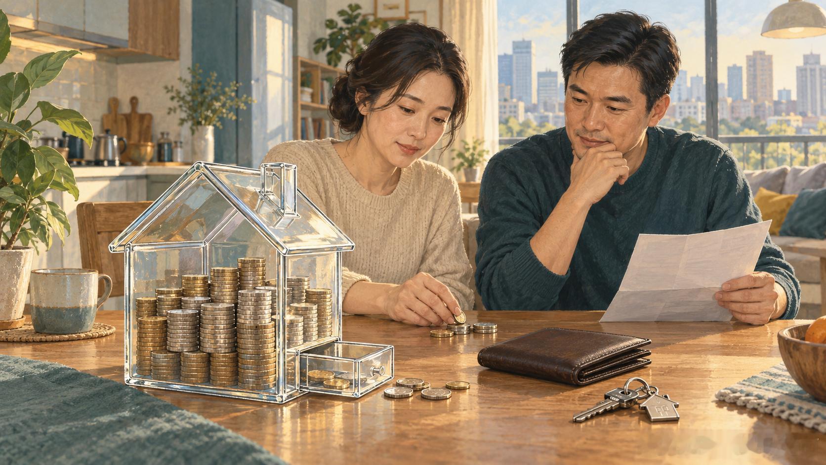 公积金改革的分量，藏在家庭现金流里一个家庭账面上有资产，手头未必宽裕。房子住着，