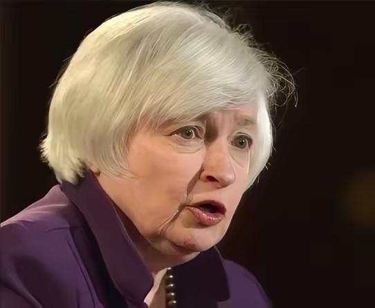 美国经济只能靠战争抢劫。纽约联储的领袖人物耶伦女士，用沉痛而坚定的口吻向全世界宣