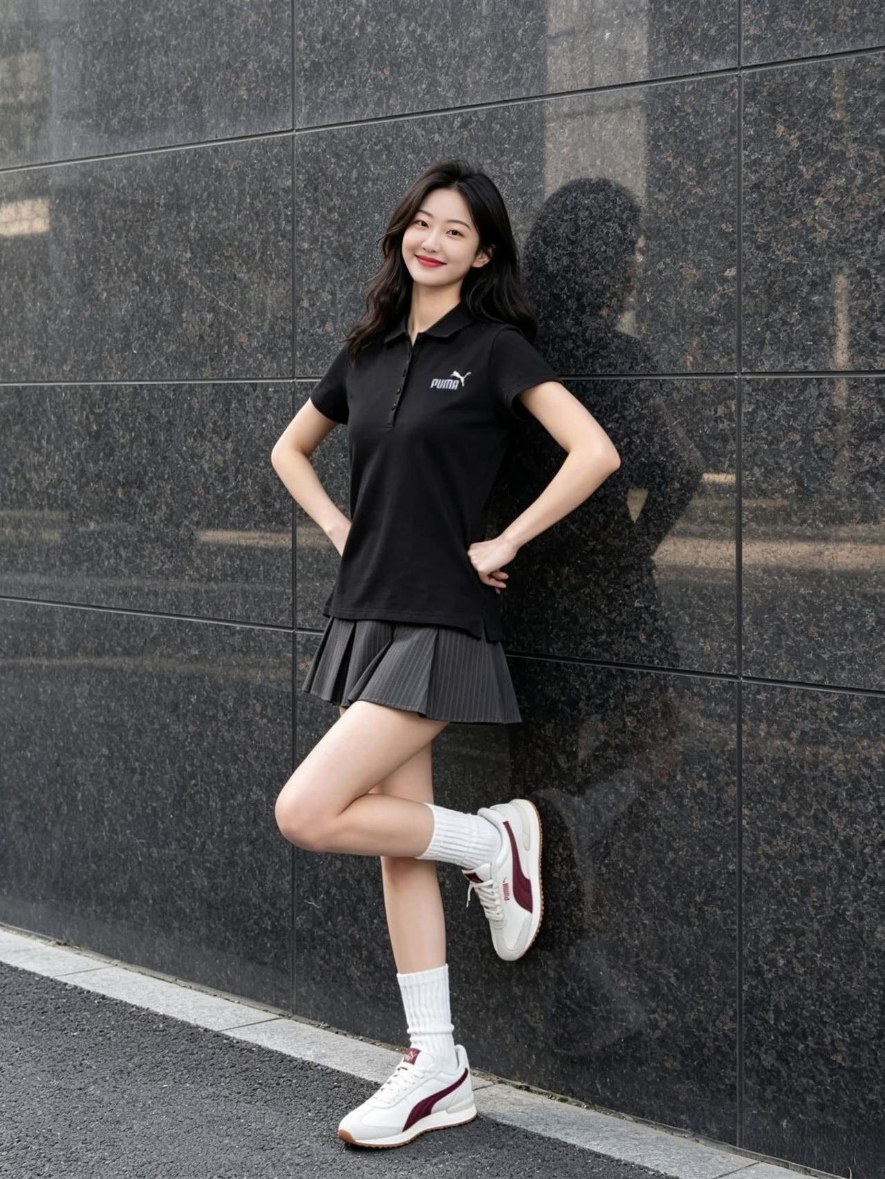 日常通勤穿搭 彪马 彪马运动套装女 我的健身穿搭 运动女孩
