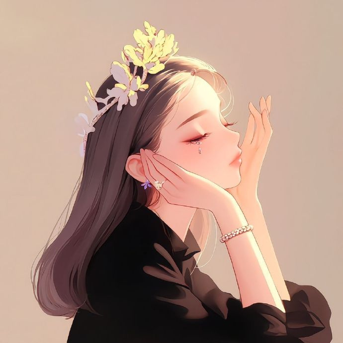 🌷气质这个东西，要么赚过很多钱，要么花过很多钱，才能把它养出来。 