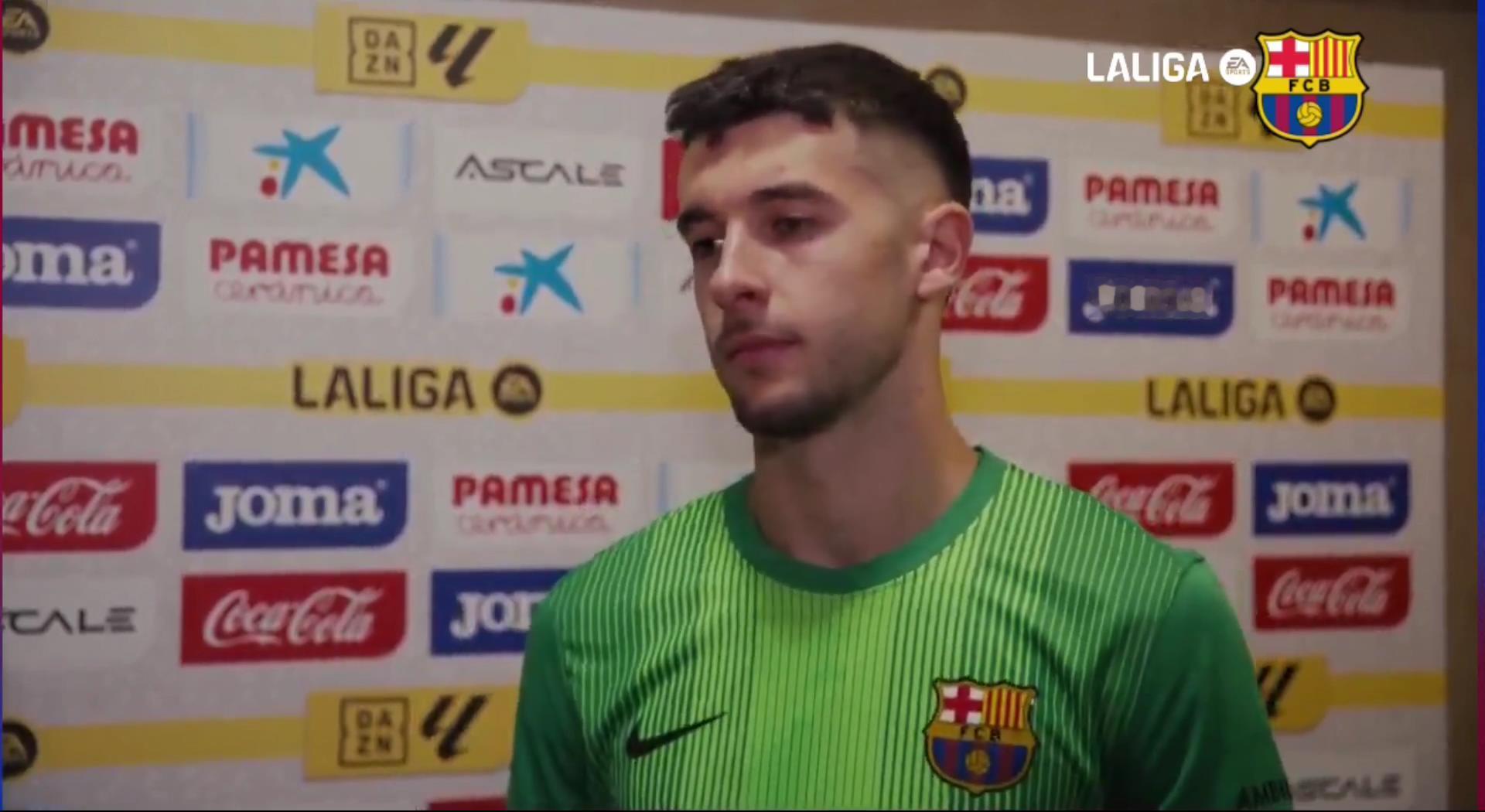 胡安·加西亚：“球飞过来的时候，我会尽力扑救。有时候我能做到，有时候则不行。今天