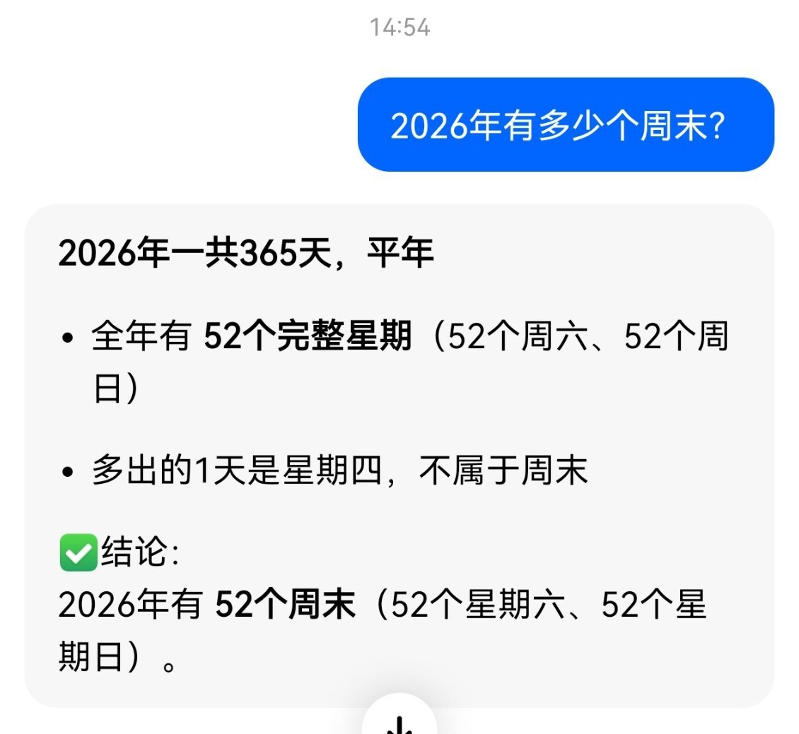 突然意识到双休一年104天那为啥感觉好累好累啊？体感明明不是这样的。。实际工作日