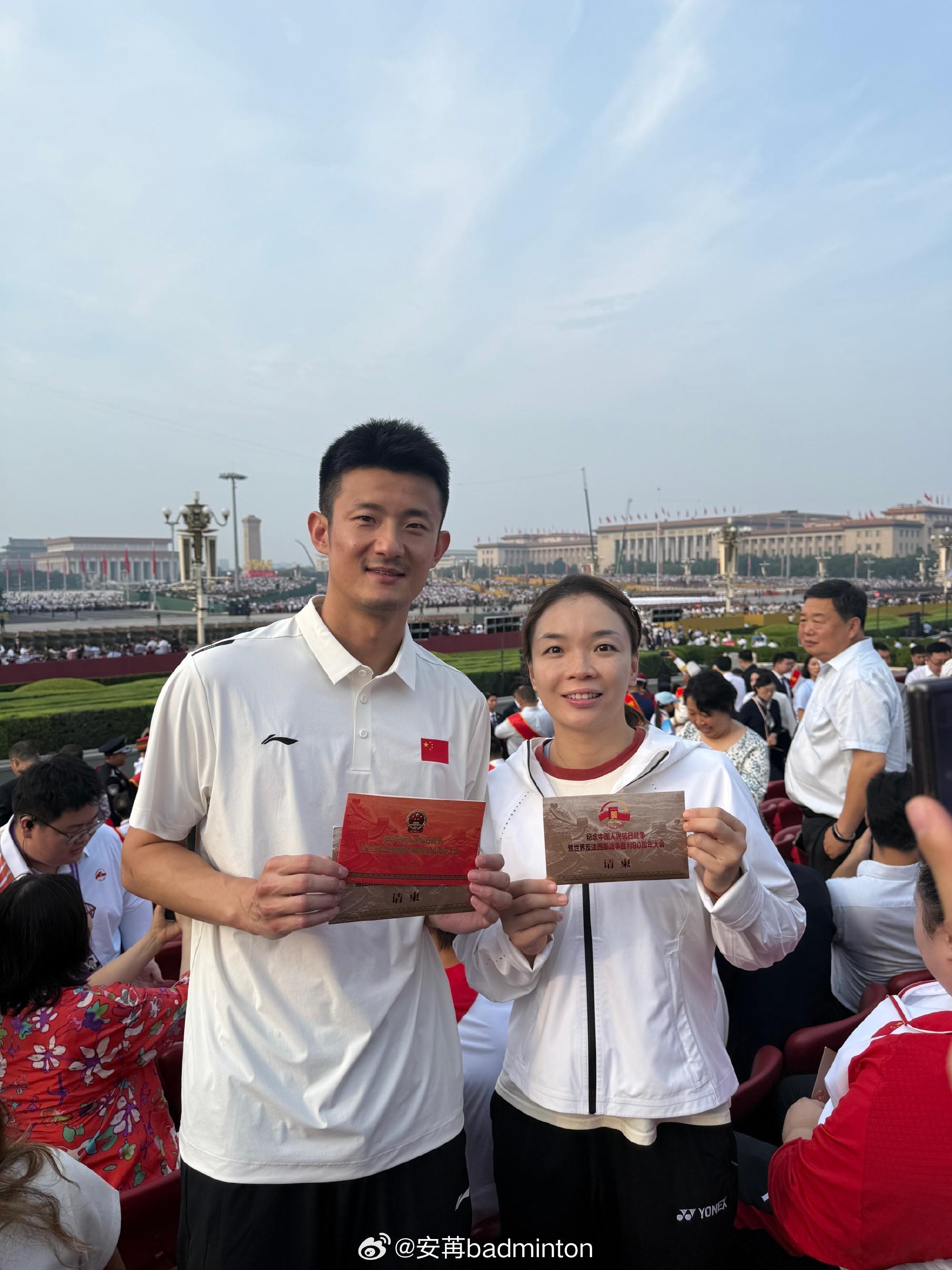 龙哥和陈姐也在现场[期待][期待][期待]九三盛大阅兵东风61阅兵 ​​​