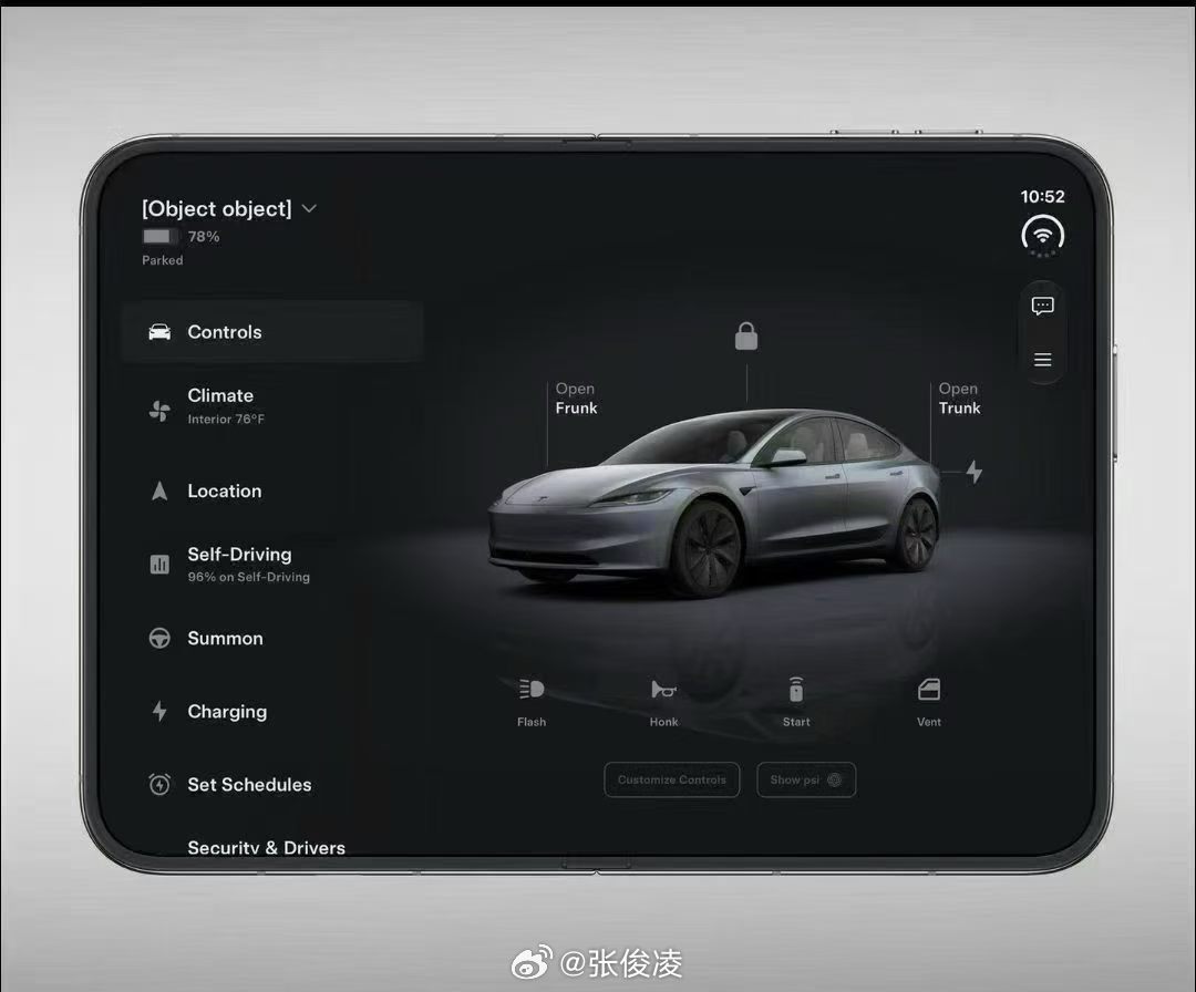 连特斯拉都适配iPhone Duo ​​​
