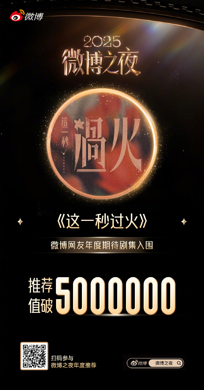 这一秒过火推荐值破500万张凌赫王楚然这一秒过火推荐破500万 这一秒过火推荐值