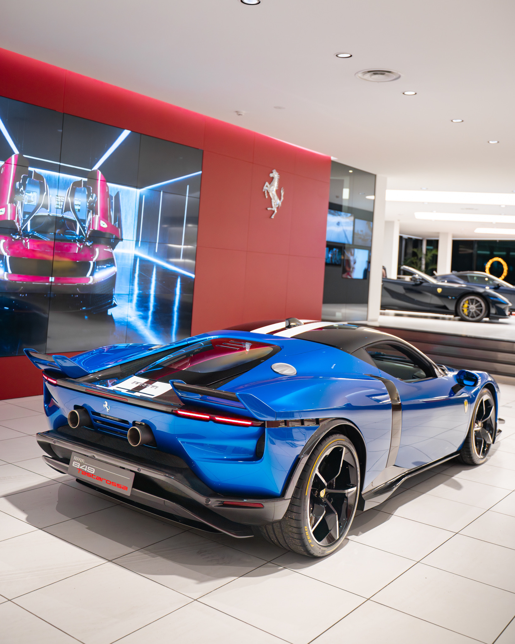 法拉利849 Testarossa。凭借惊人的1,050 cv输出，它成为迄今为