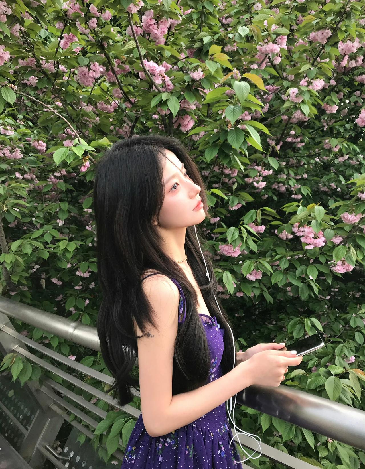 风遇花止，心为你动，人间春日，万般值得。