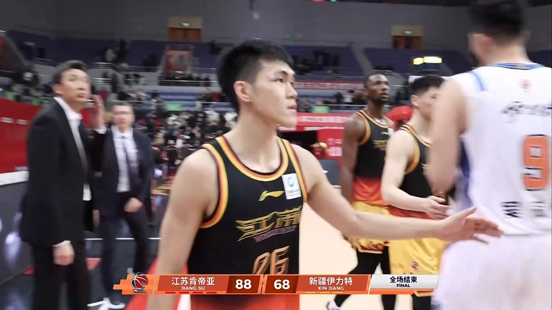 今天郭士强指导在江苏男篮主场考察，庞峥麟的表现会不会打动他？此役对阵新疆，庞峥麟