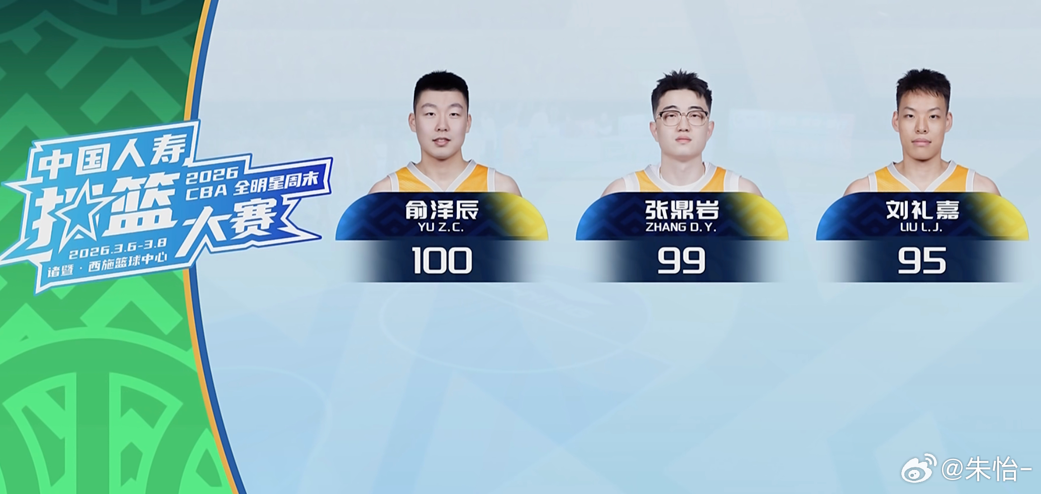 俞泽辰扣篮大赛两扣满分第一晋级决赛，杨鸣：真是没想到，我觉得他应该参加三分的，平