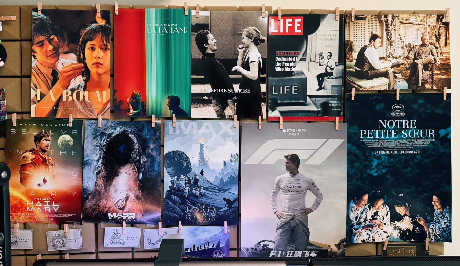 海报墙更新新增《挽救计划》和《质量效应》 