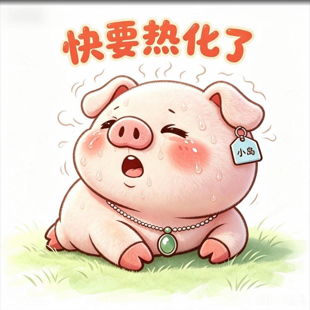 出去一趟，快热化了。