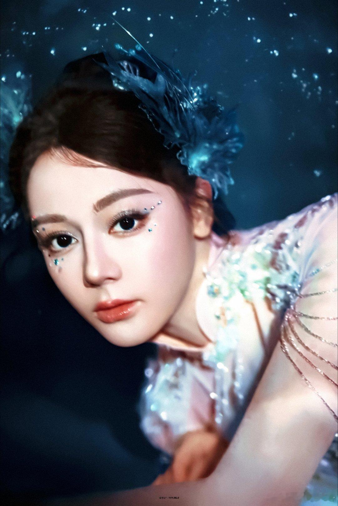 迪丽热巴 朵莉亚新皮肤美哭好多人 我的小美人鱼 