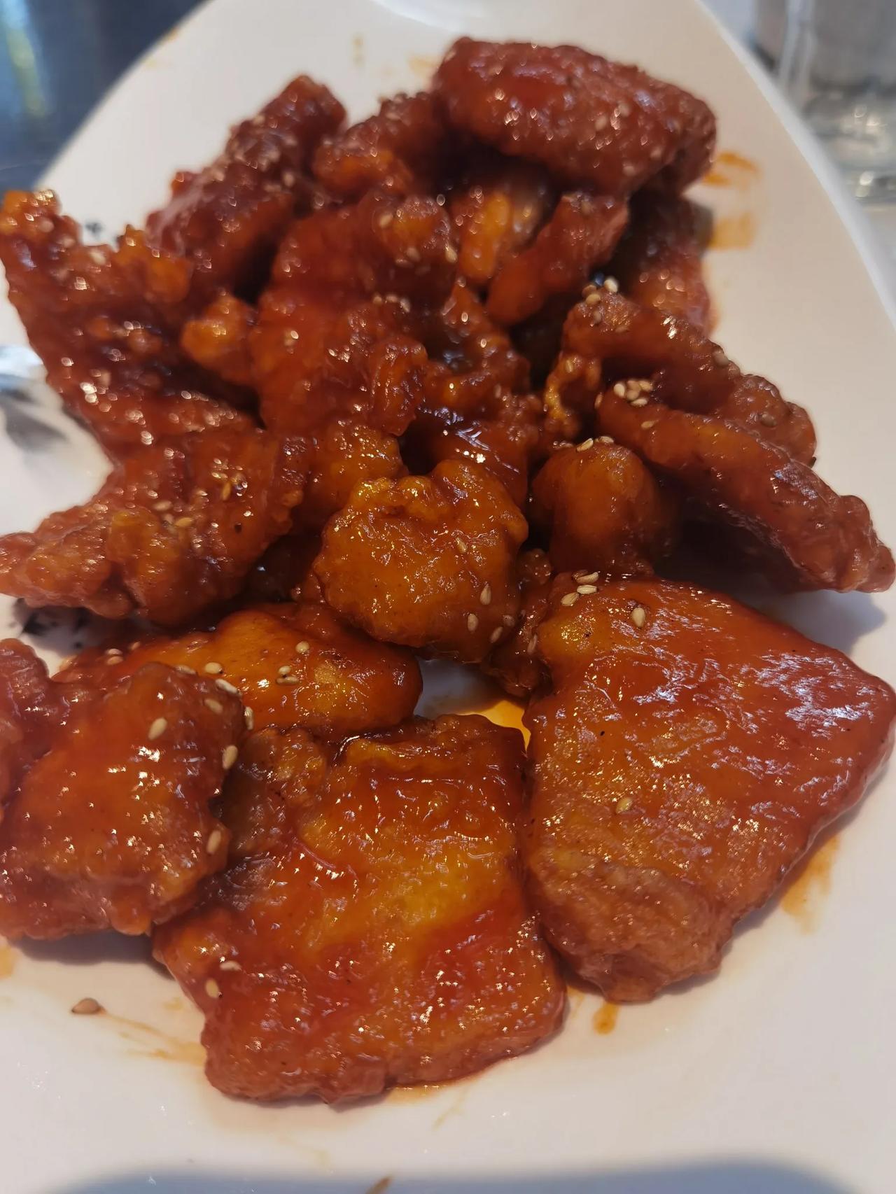 避雷！锅包肉用预制鸡肉做的，正定这家店不要去了
开眼了，这家店锅包肉这样的菜，点