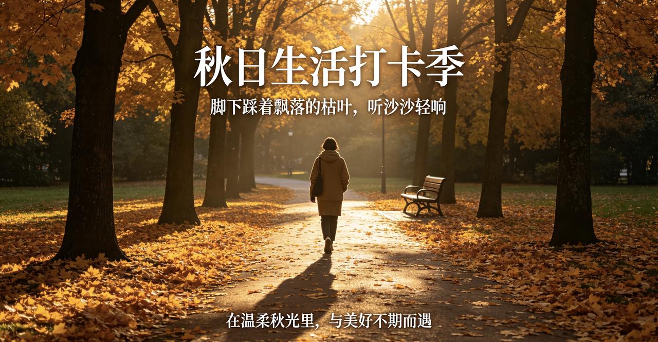 夏意慢慢退场，秋日携着温柔缓缓到来。不必奔赴远方寻找风景，日常里就藏着秋天独有的