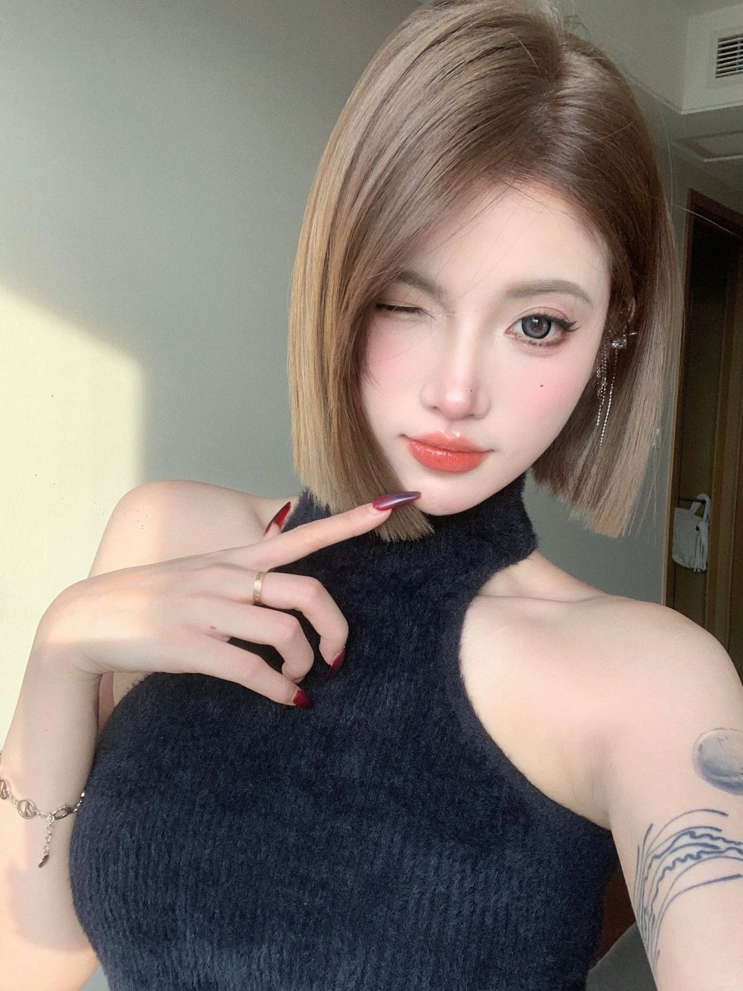 再发一次！这发色真的太显白了