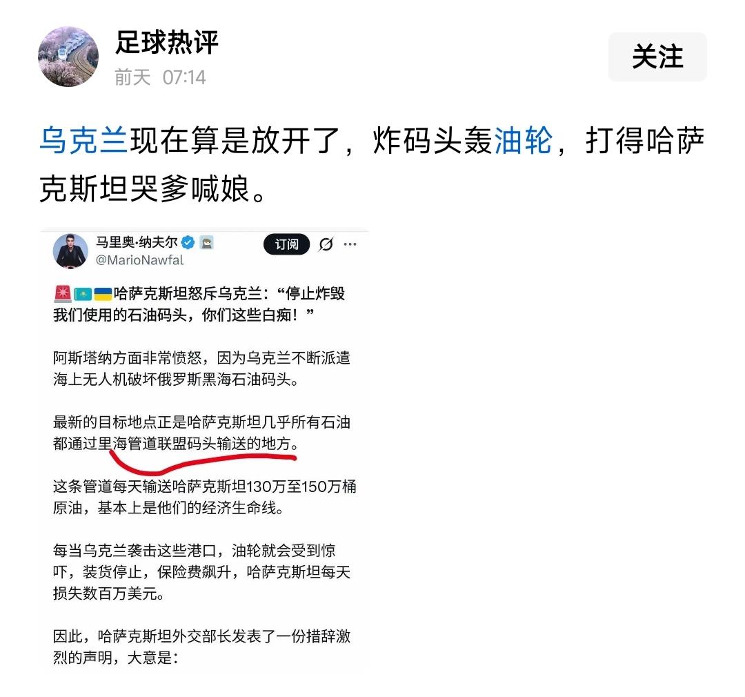 乌克兰这是从战绩到舆论都赢麻了么？既然还整出个国际法，制定出具体某个国家属于合法
