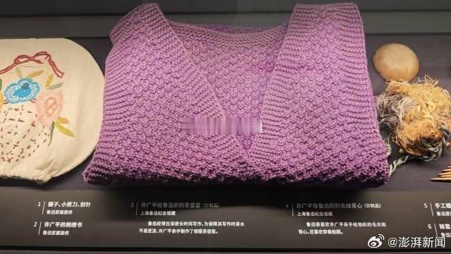 这款“鲁迅同款毛背心”可太🔥了！由人民文学出版社旗下文创品牌推出的“鲁迅系列·