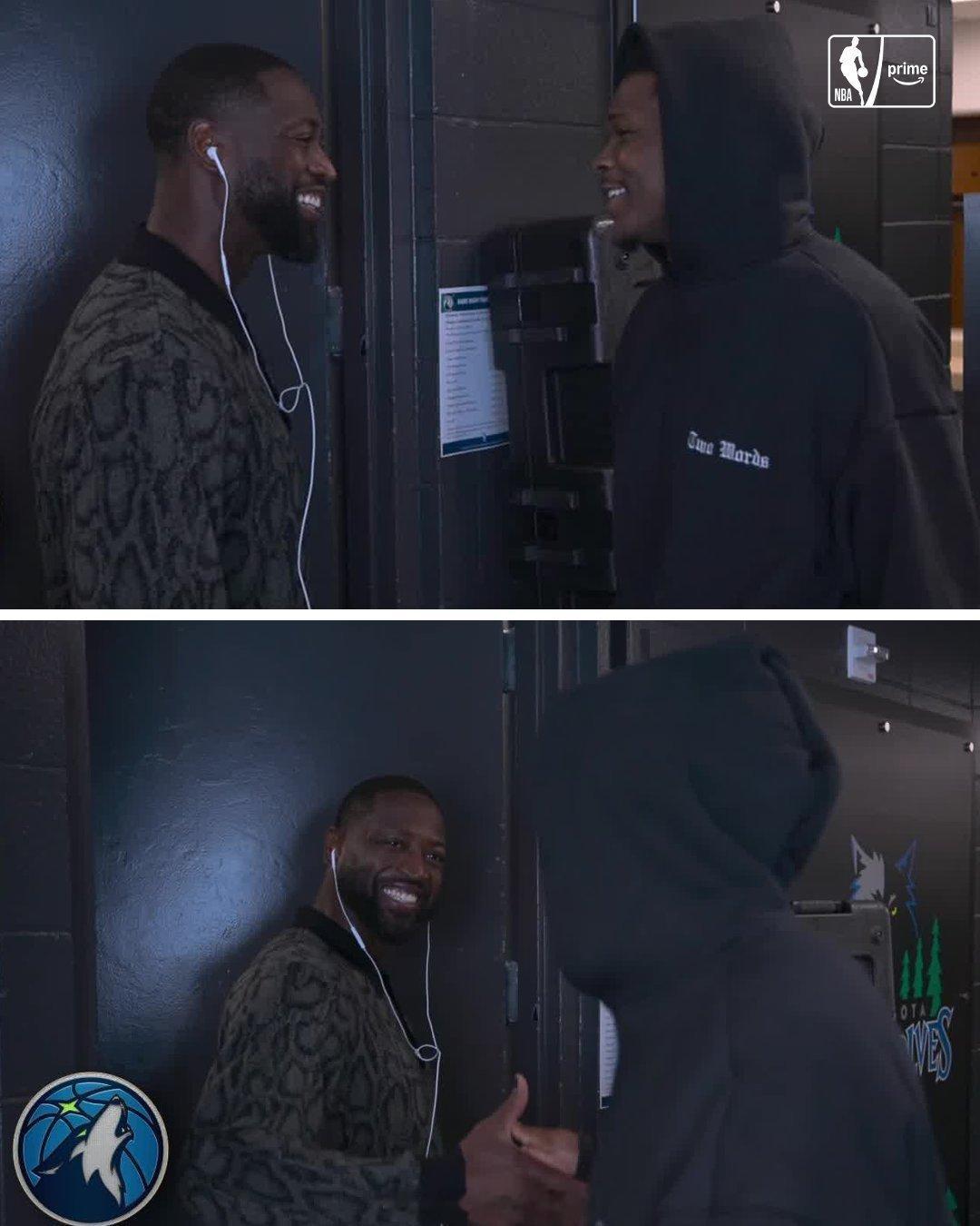 麦丹真没说谎啊，这场直接把掘金突穿了，赛前华子见到韦德，有没有收到什么锦囊森林狼