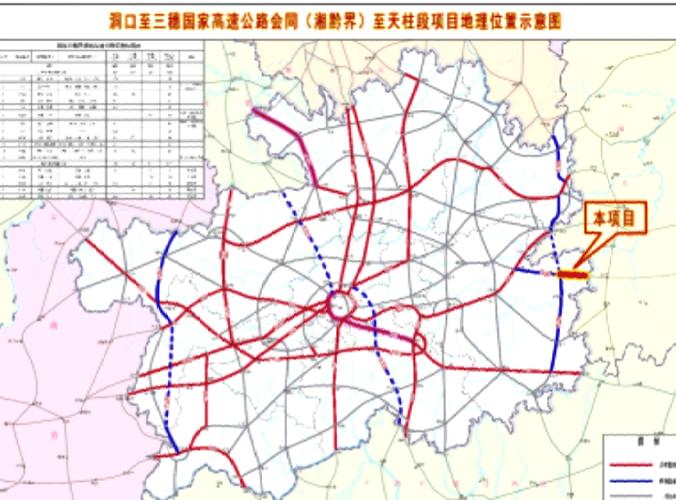 【洞口至三穗高速公路会同至天柱段新建工程】正在抓紧推进，计划工期36个月。该项目