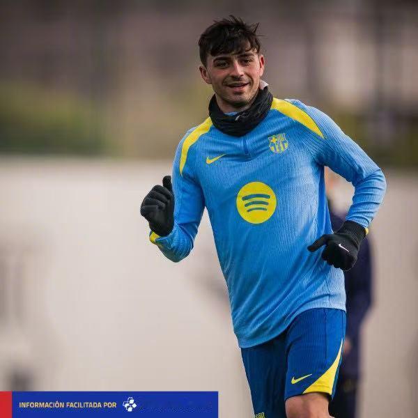 ✅【伤情通报】 奥尔莫与佩德里已获得队医许可，正式伤愈复出，并进入对阵西班牙人的