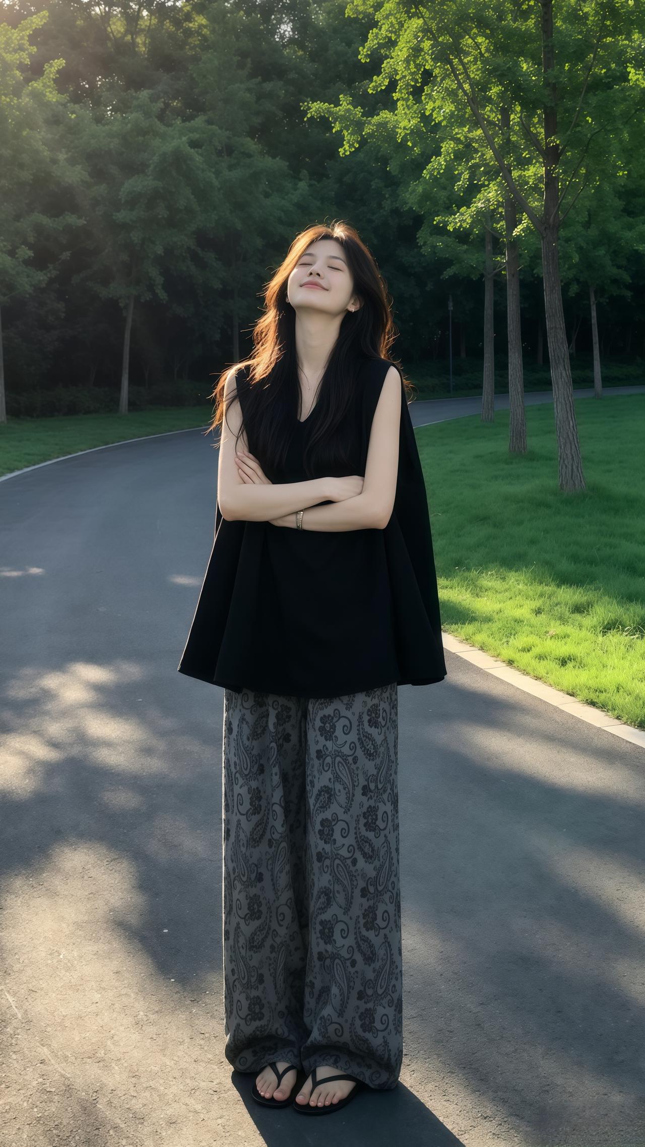 自由松弛感穿搭 喜欢这种随性松弛感 高级松弛感穿搭还得是我 穿搭夏季穿搭