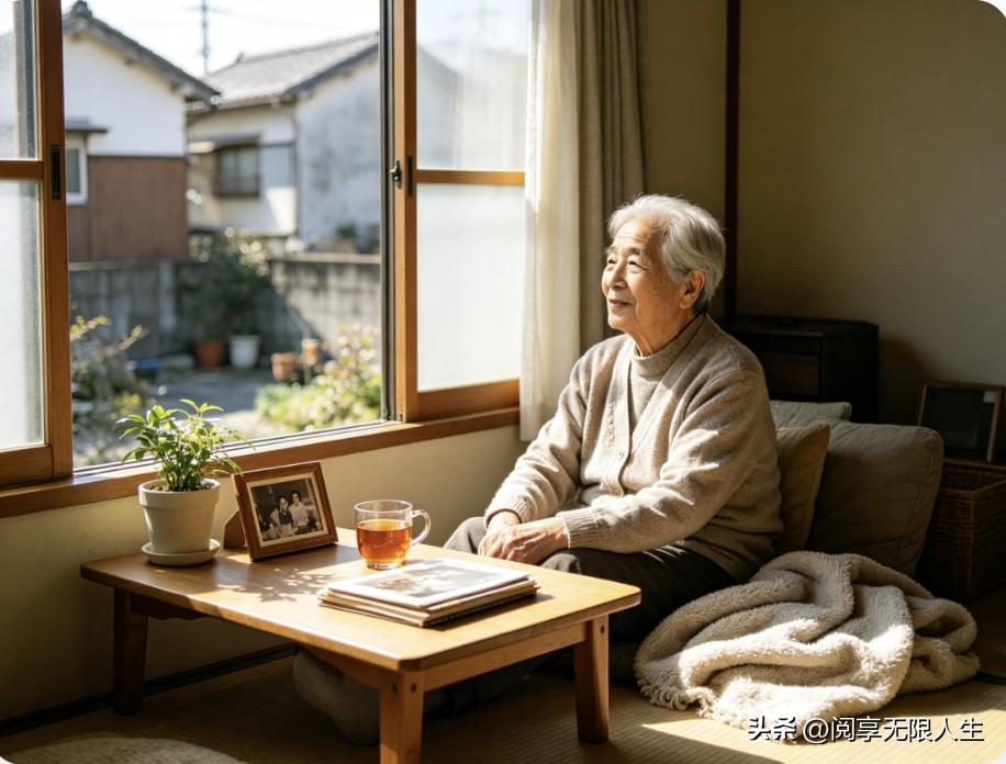 有一句特别扎心、也特别真实的老话：
“没有几个人能安享晚年，老了都可怜。这跟孩子