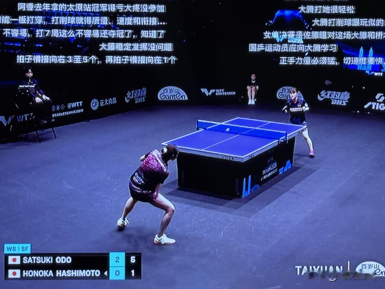 大藤沙月打削球手！真是教科书式的👍🏻

桥本帆乃香，佐藤瞳，韩莹，这些削球手