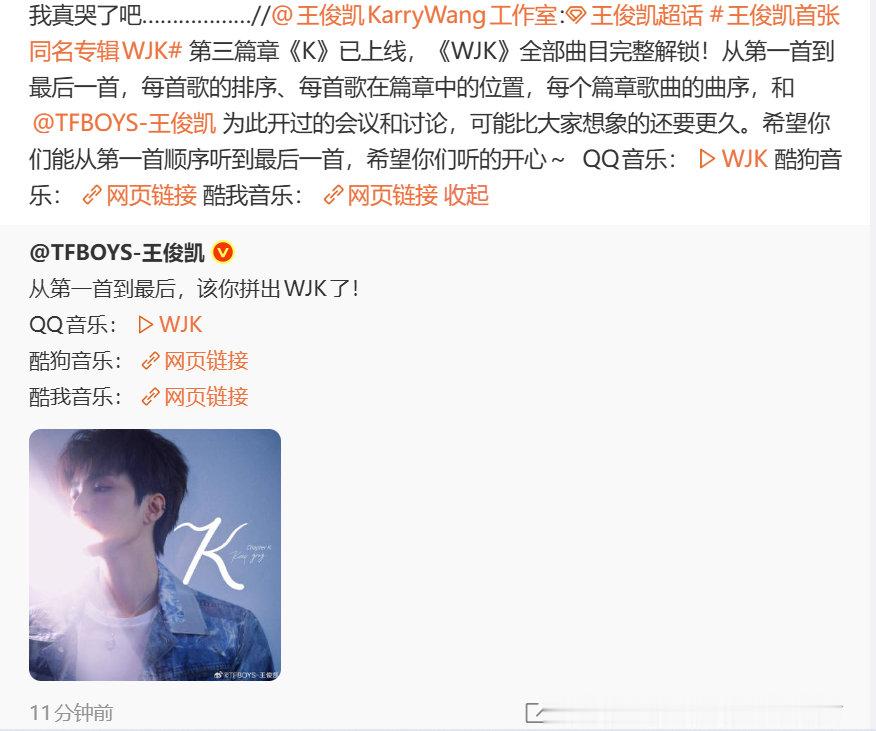 王俊凯专辑全部曲目完整解锁王俊凯开过的会议和讨论比想象更久 王俊凯专辑全部曲目完